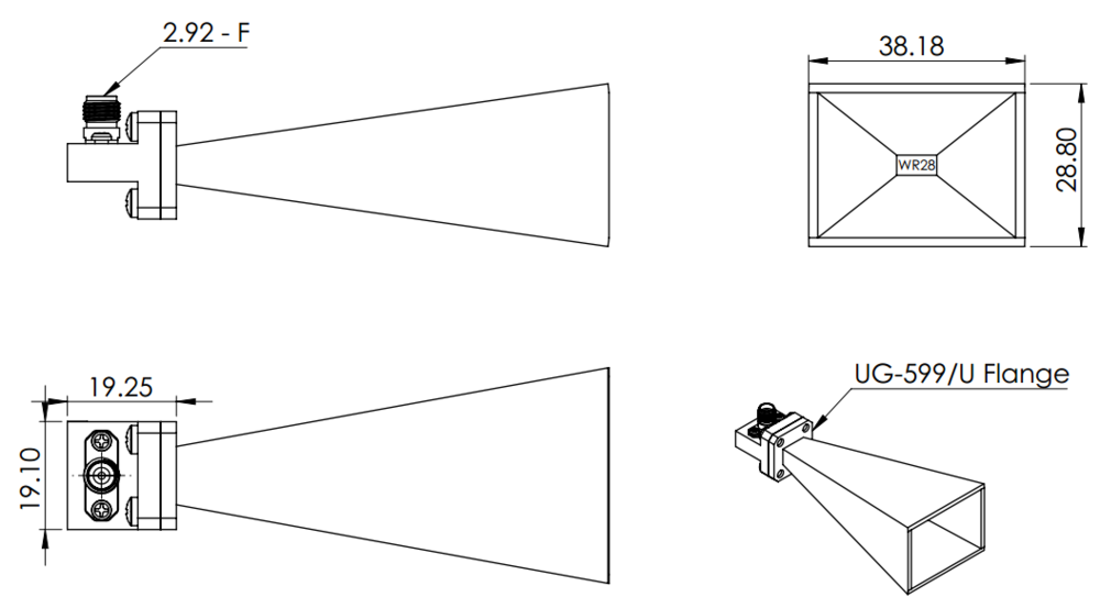 BROADBAND HORN ANTENNA