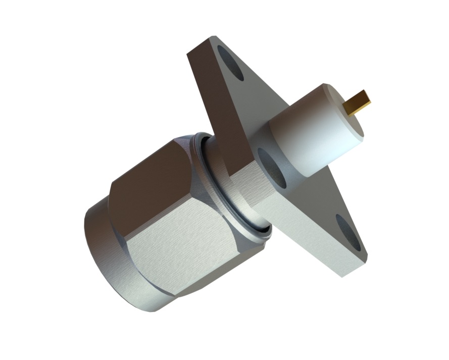 SMA Male Flange Connector